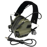 EARMOR M32 MOD4 Tactical Headset & M51 PTT Adapter Set Tactical Communication System